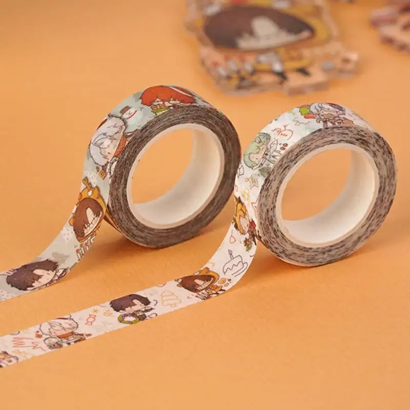 Mystic Messenger - Gold Glitter Masking Tape - Mystic Messenger - Accessories - Harumio