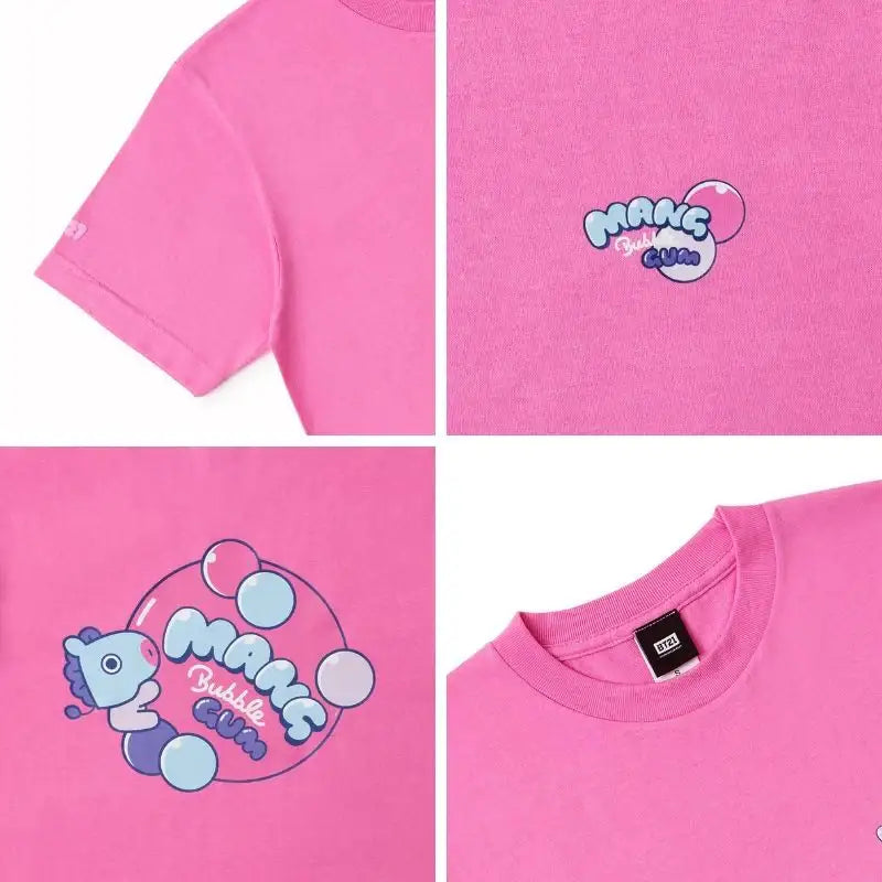 BT21 - Snacks Short Sleeve T-Shirt - BT21 - T-Shirt - Harumio