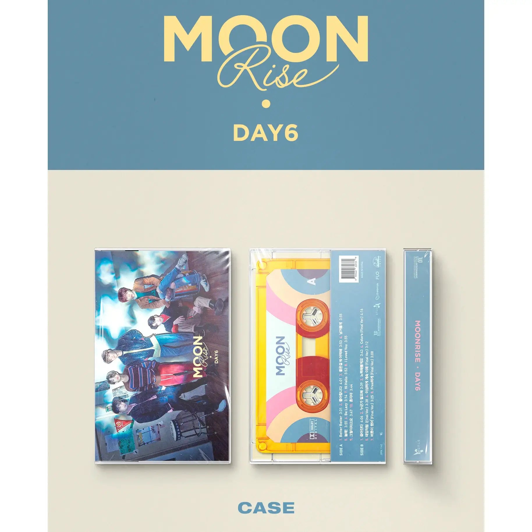 DAY6 - MOONRISE : 2nd Album (Random Version) [Cassette Tape] - DAY6 - Album - Harumio