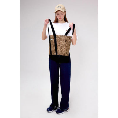 Kirsh - Pocket Shoulder Bag - Leopard