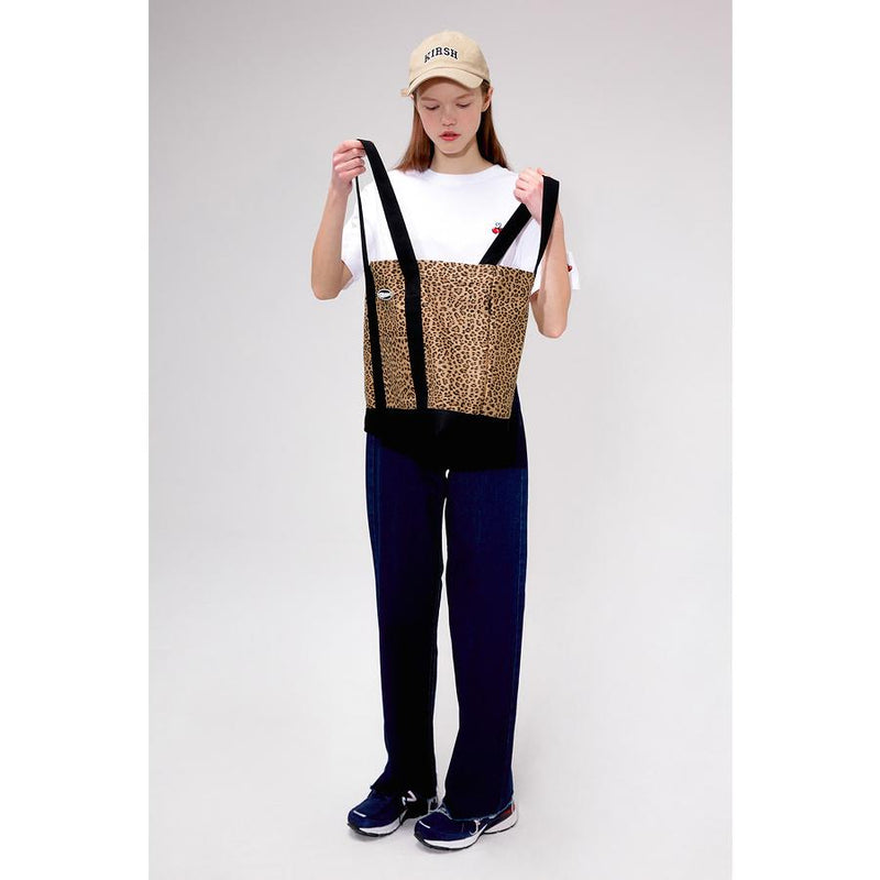 Kirsh - Pocket Shoulder Bag - Leopard