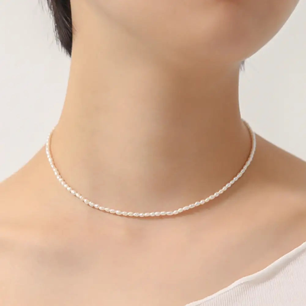 OST - Daily Freshwater Pearl Necklace - OST - Jewelry - Harumio
