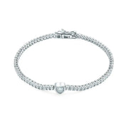 OST - More Love Tennis Silver Bracelet - OST - Jewelry - Harumio