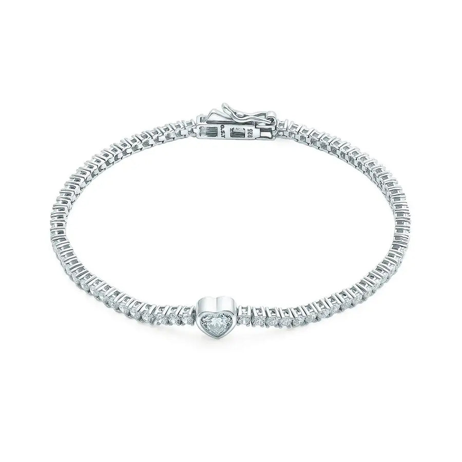 OST - More Love Tennis Silver Bracelet - OST - Jewelry - Harumio