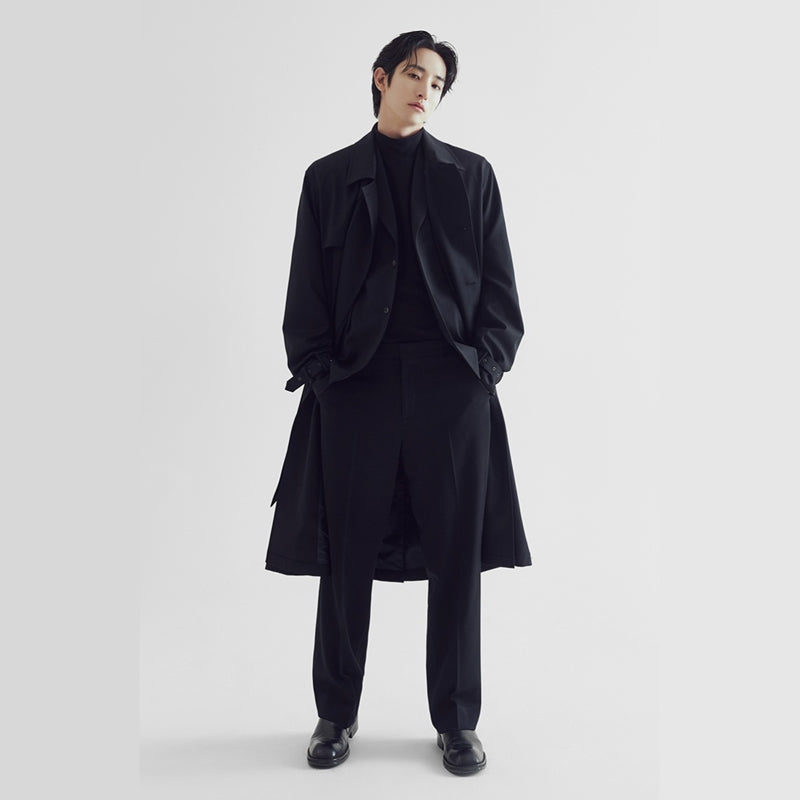 The Knit Company X Lee Soo-hyuk - 20FW Wool Trench Coat