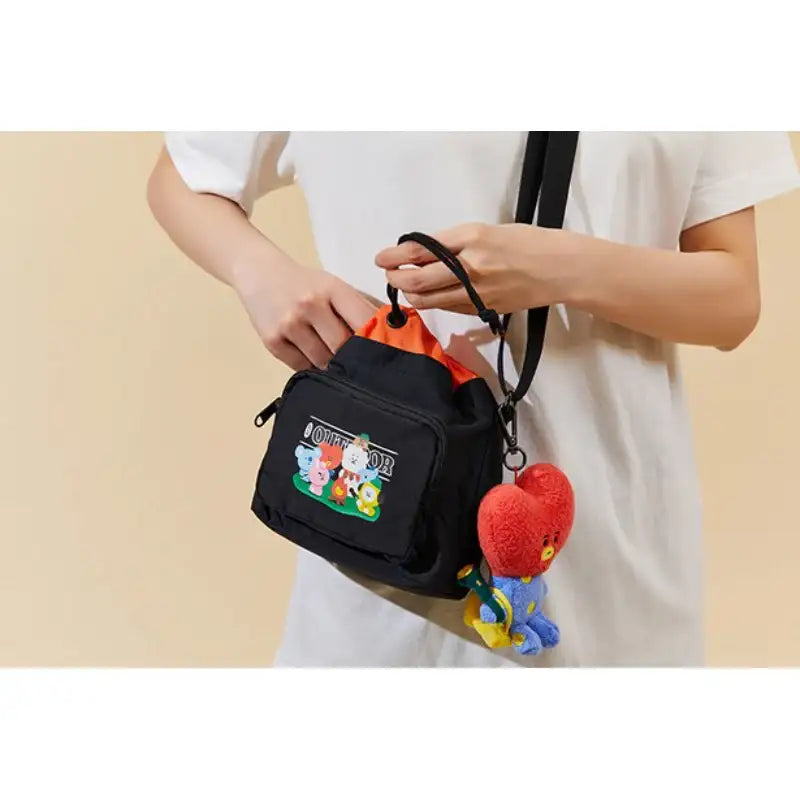 BT21- Baby Green Planet Sacoche Bag - LINE FRIENDS - Bags - Harumio