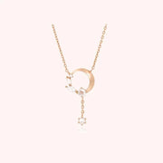 CLUE - Twinkle Drop Silver Necklace - CLUE - Jewelry - Harumio