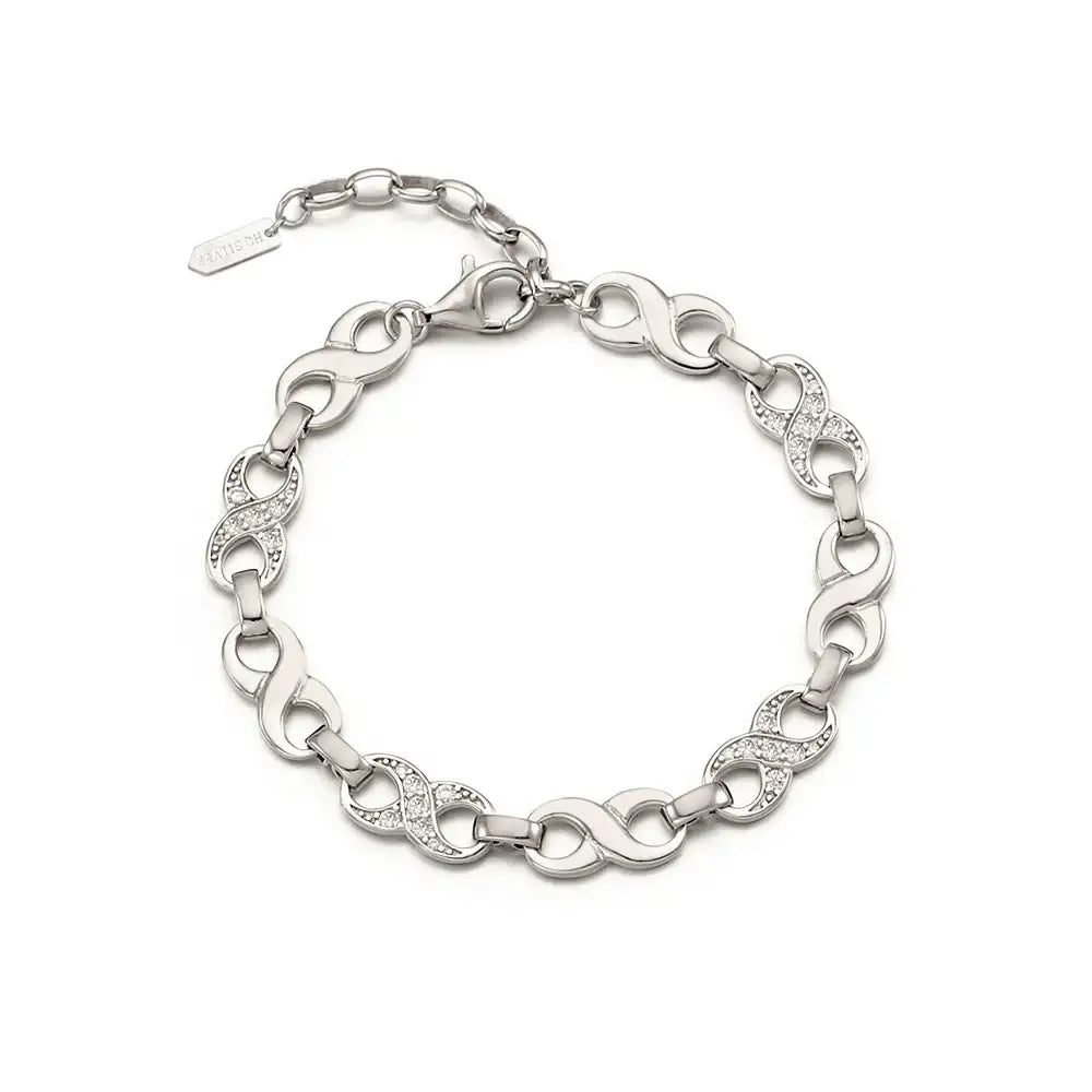 OST - Infinite Silver Bracelet - OST - Jewelry - Harumio