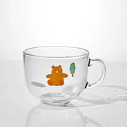 Korean ON Little Buddy - Glass Cereal Bowl - Modern House - Tableware - Harumio