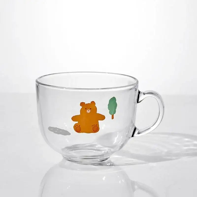 Korean ON Little Buddy - Glass Cereal Bowl - Modern House - Tableware - Harumio
