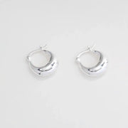 OST - Easy Modern Silver Ring Earrings - OST - Jewelry - Harumio
