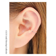 CLUE - 10K/14K Gold Ring Ear Cuff - CLUE - Jewelry - Harumio