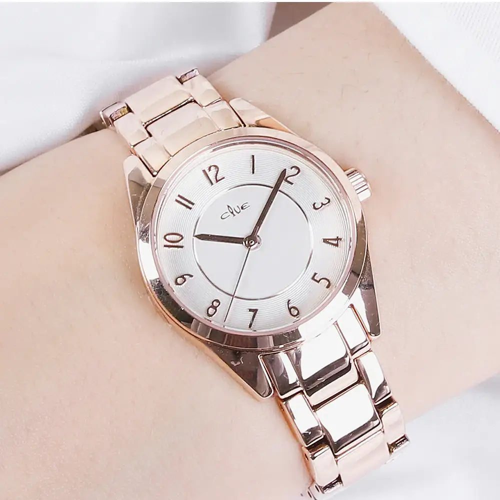 CLUE - Simply Rose Gold Metal Watch - CLUE - Watches - Harumio