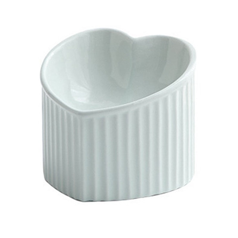 Yog!ssw - Pet Heart Ceramic Tilt Bowl