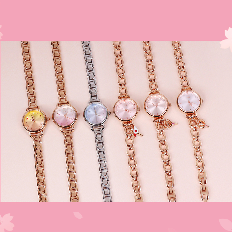 OST x Cardcaptor Sakura - Clear Metal Heart Choker Watch