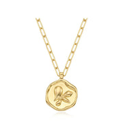 Bloom x AHNI - Embo Coin Rose Gold Necklace - Bloom x AHNI - Jewelry - Harumio