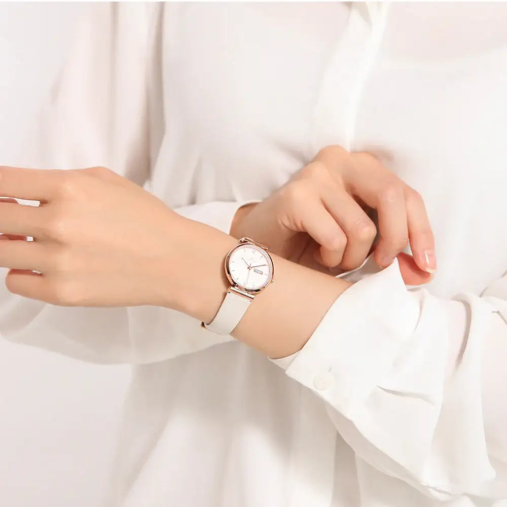 OST - Dream & Lucky Cheer Basic Unisex Leather Watch - OST - Watch - Harumio