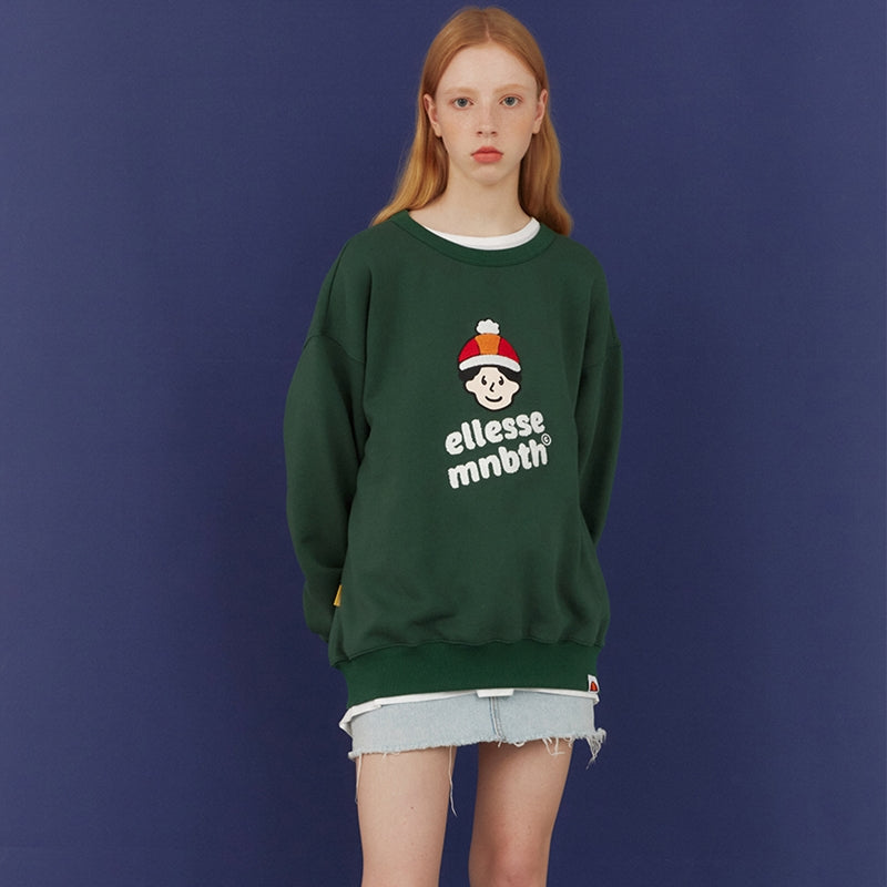 Mainbooth x Elesse - Booklet Embroidery Sweatshirt