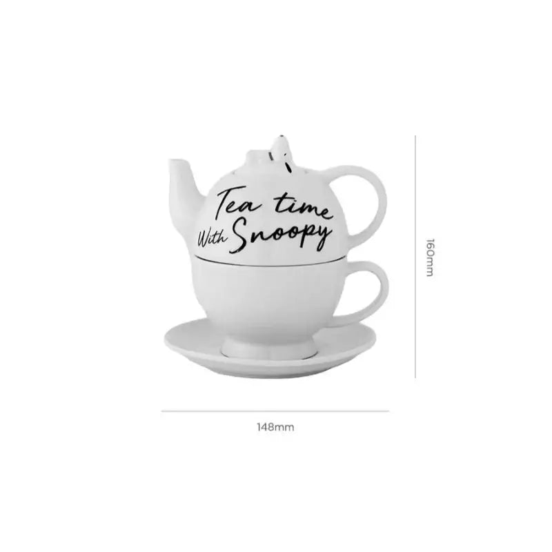 Bo Friends x Peanuts - Snoopy Teapot Set - Bo Friends - Teapot - Harumio
