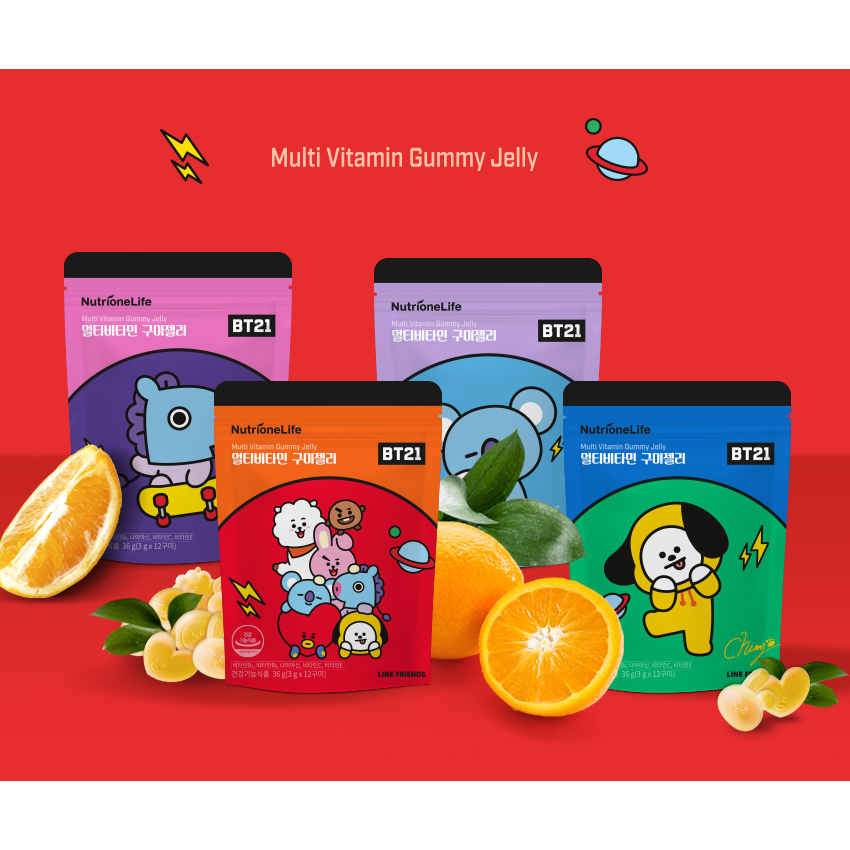 Nutrione x BT21 - Gummy Jelly