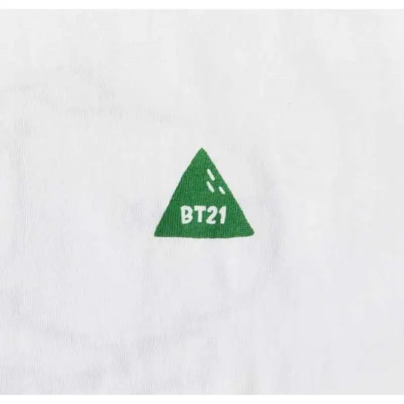 BT21 - Baby Outdoor Organic Short Sleeve T-Shirt Set - LINE FRIENDS - Clothes - Harumio