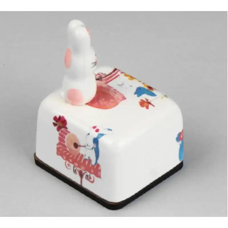 HK Studio - Twelve Earthly Branches Band Musical Paperweight - Rabbit - HK Studio - Music Box - Harumio