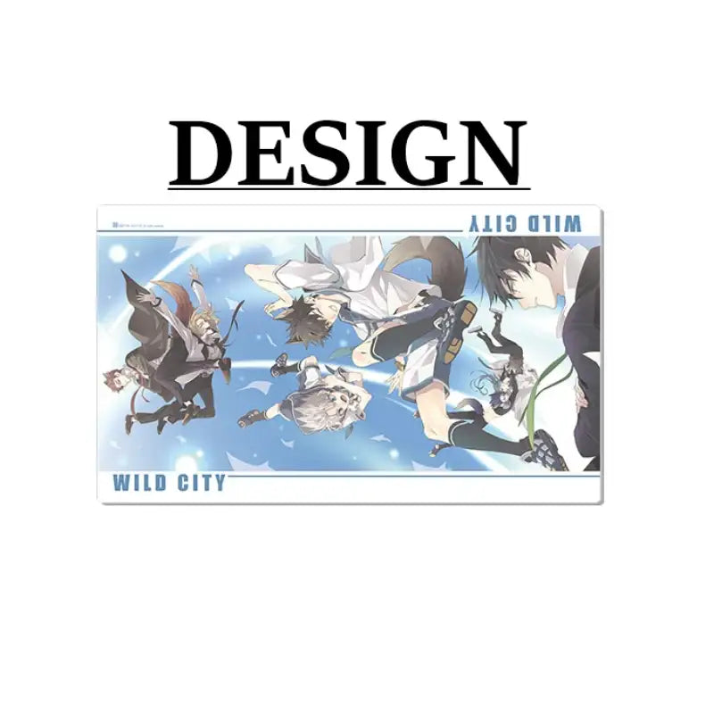 Wild City - Long Mouse Pad - Webtoon Shop - Mouse Pad - Harumio