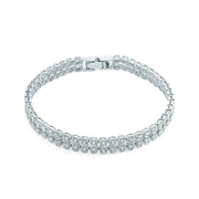OST - Blooming Round Cubic Bracelet - OST - Jewelry - Harumio