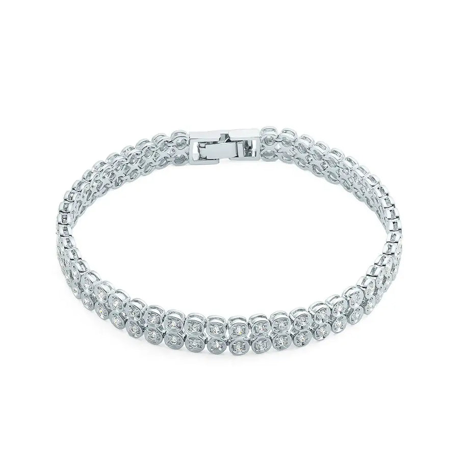 OST - Blooming Round Cubic Bracelet - OST - Jewelry - Harumio