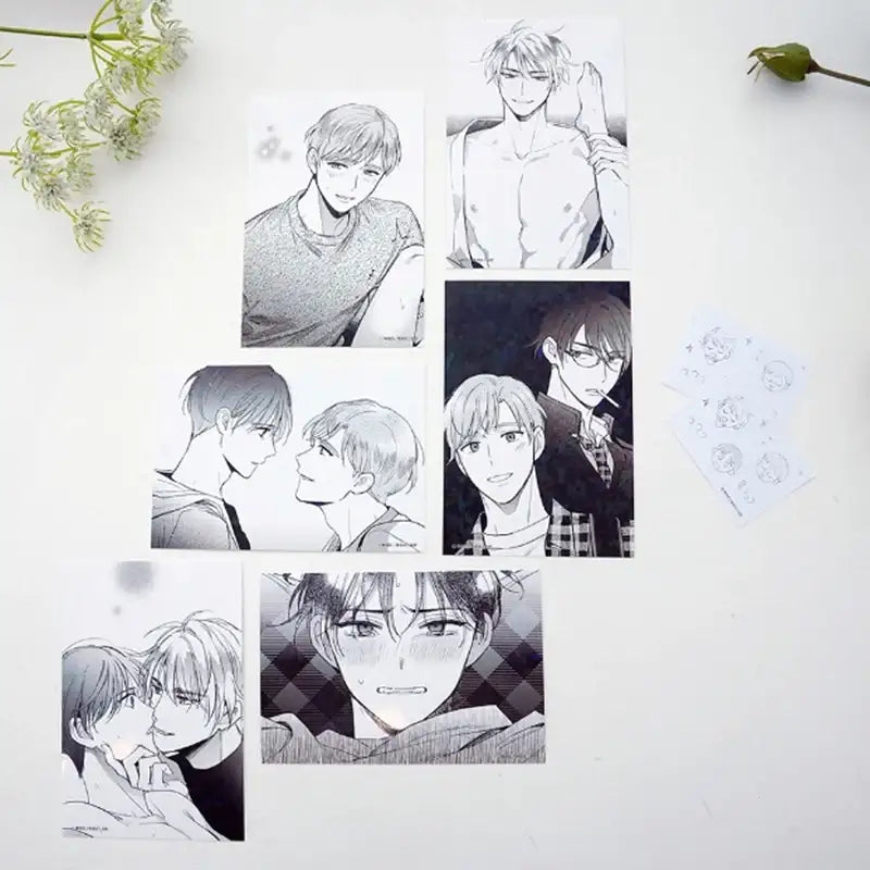 Who Is A Sweet Cheater? x MOFUN - Holographic Postcard Set - MOFUN - Stationeries - Harumio