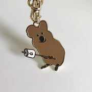 Dinotaeng - S`more Quokka Keyring - Dinotaeng - Accessories - Harumio