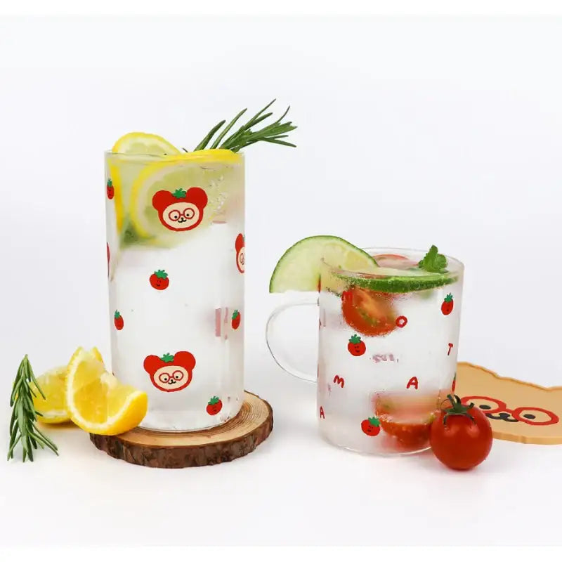 Teteum - Tomato Glass Cup - Teteum - Tableware - Harumio