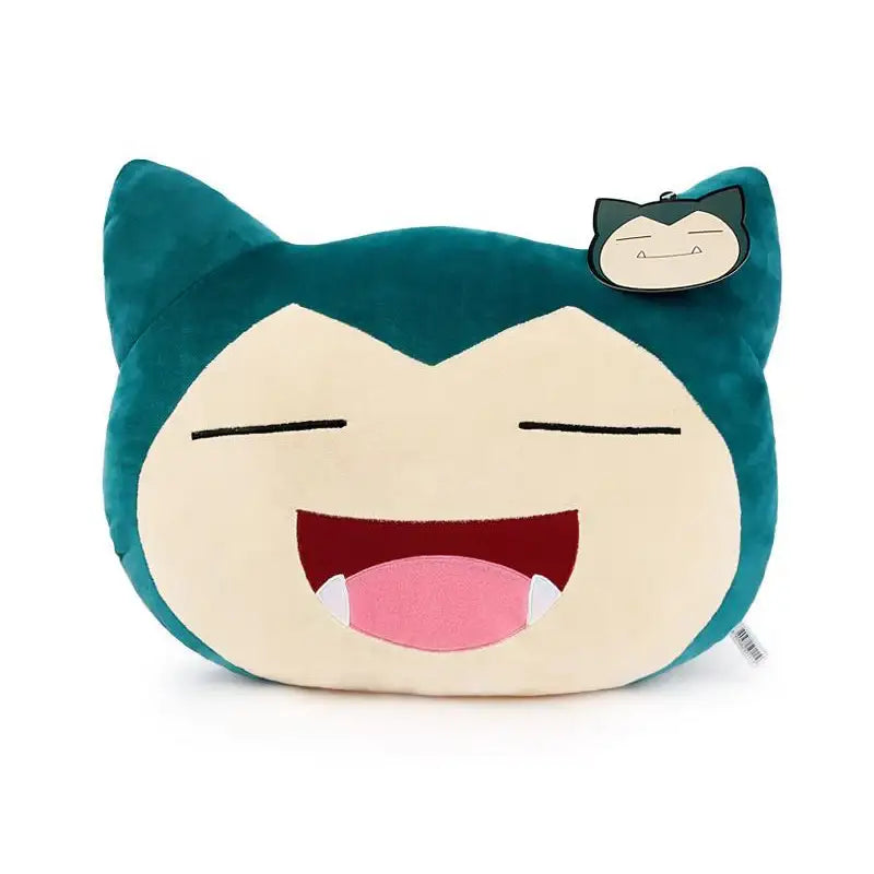 NARA HOME DECO X Pokemon - Smiling Snorlax Face Cushion - NARA HOME DECO - Cushion - Harumio