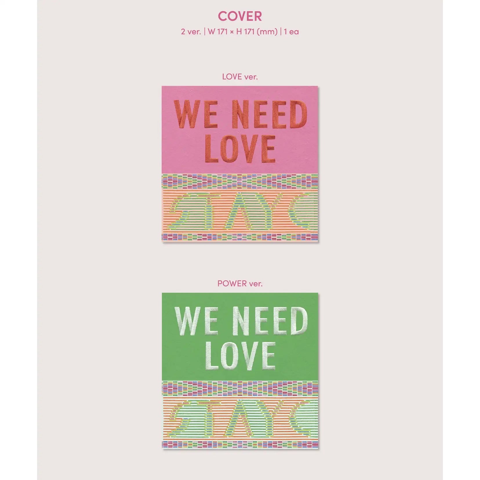 STAYC - We Need Love : 3rd Single Album – Harumio