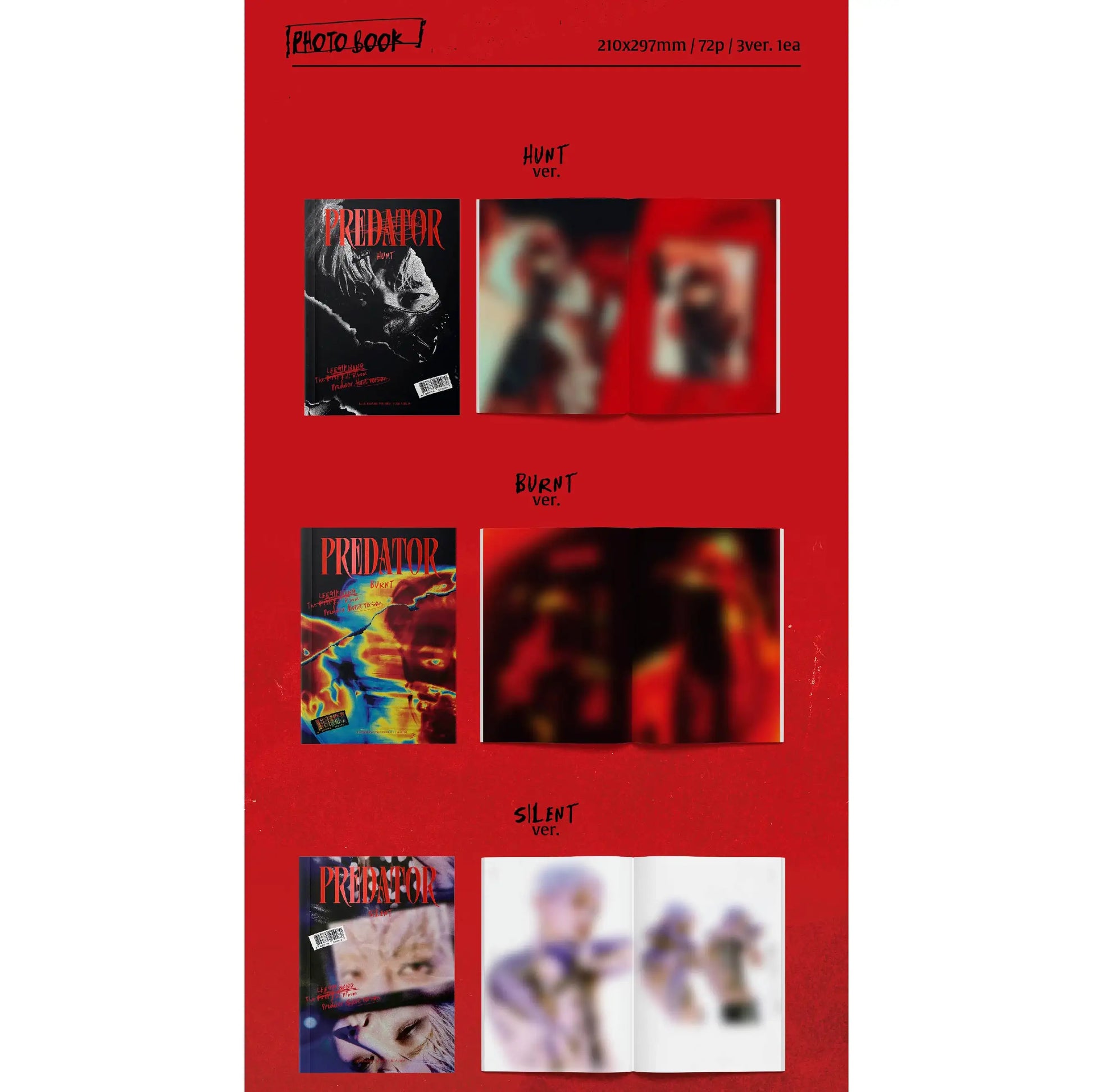 Lee Gikwang - Predator : Album Vol. 1 - WOODZ - Album - Harumio
