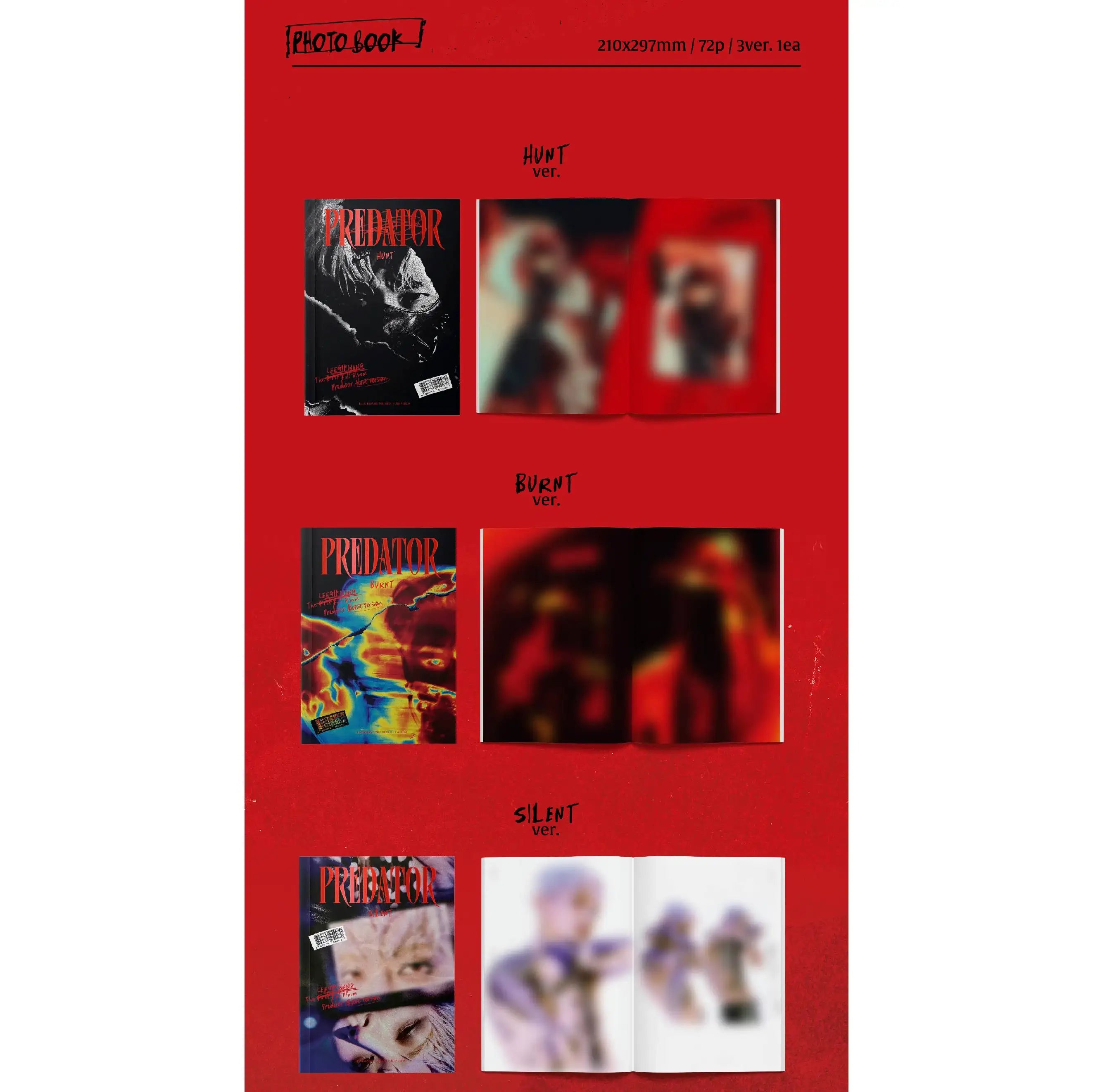 Lee Gikwang - Predator : Album Vol. 1 - WOODZ - Album - Harumio