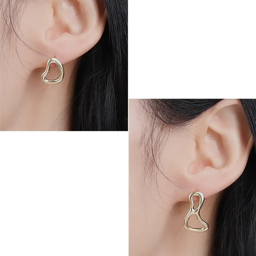 CLUE - Rough Slime Fashion Earrings - CLUE - Jewelry - Harumio