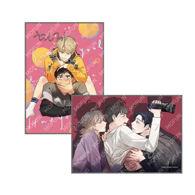 White Eared Artist x MOFUN - From Points of Three Illustration Colored Paper Set - MOFUN - Collectible - Harumio