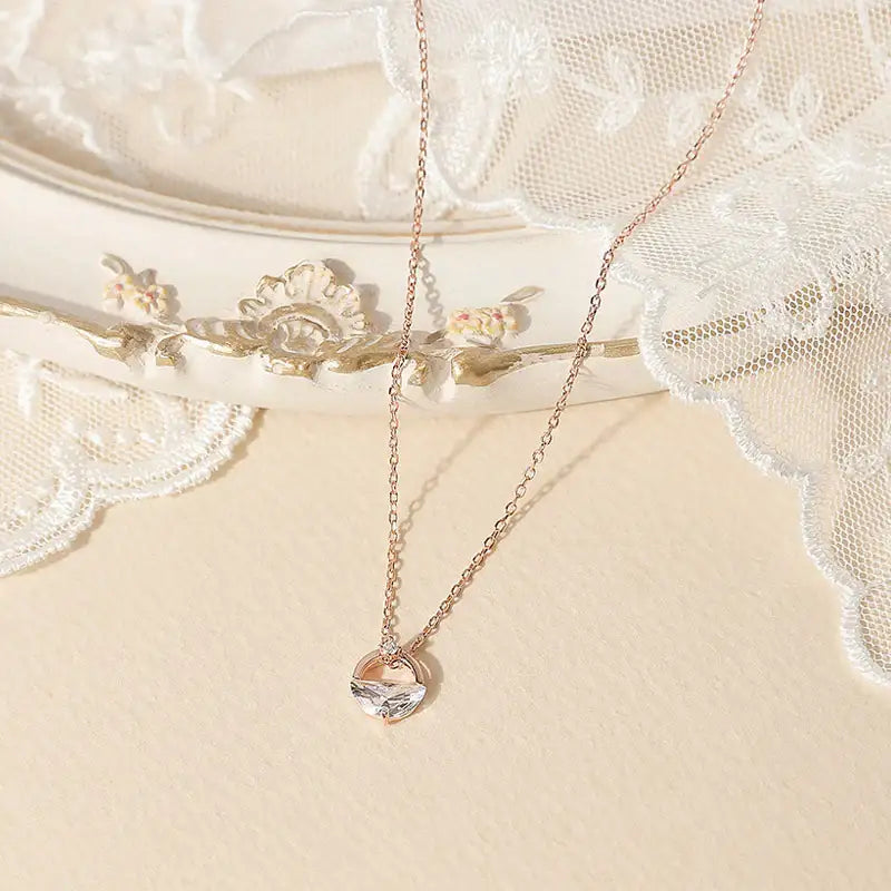CLUE - Snow Freezing Silver Necklace - CLUE - Jewelry - Harumio