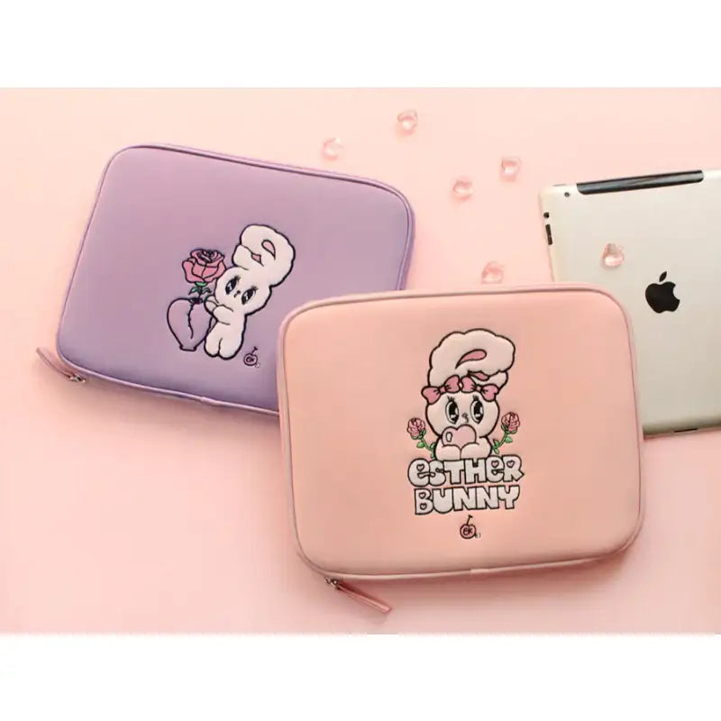 Esther Bunny - Tablet Pouch - Esther Bunny - Tablet Pouches - Harumio