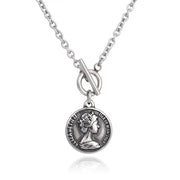 CLUE - Elizabeth II Surgical Steel Necklace - CLUE - Jewelry - Harumio