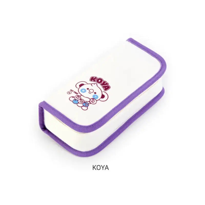 BT21 x Monopoly - Baby Canvas Pen Pouch - BT21 x Monopoly - Stationary - Harumio