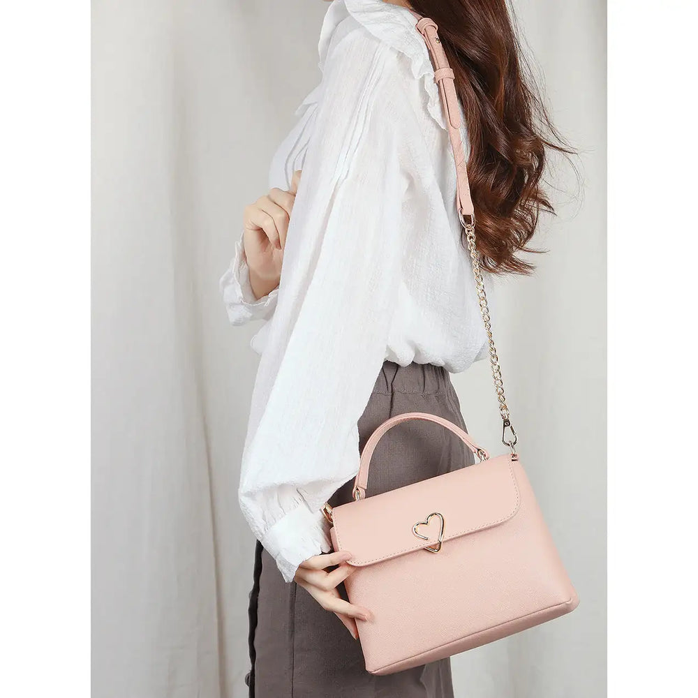 CLUE - Lovely Heart Point Chic Mini Bag - CLUE - Bag - Harumio