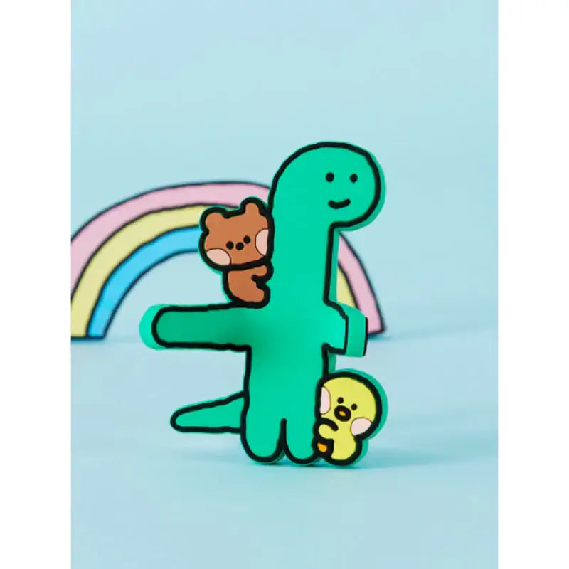 Line Friends - Mininiguman Silicone Magnet - Line Friends - Stationery & Office Supplies - Harumio