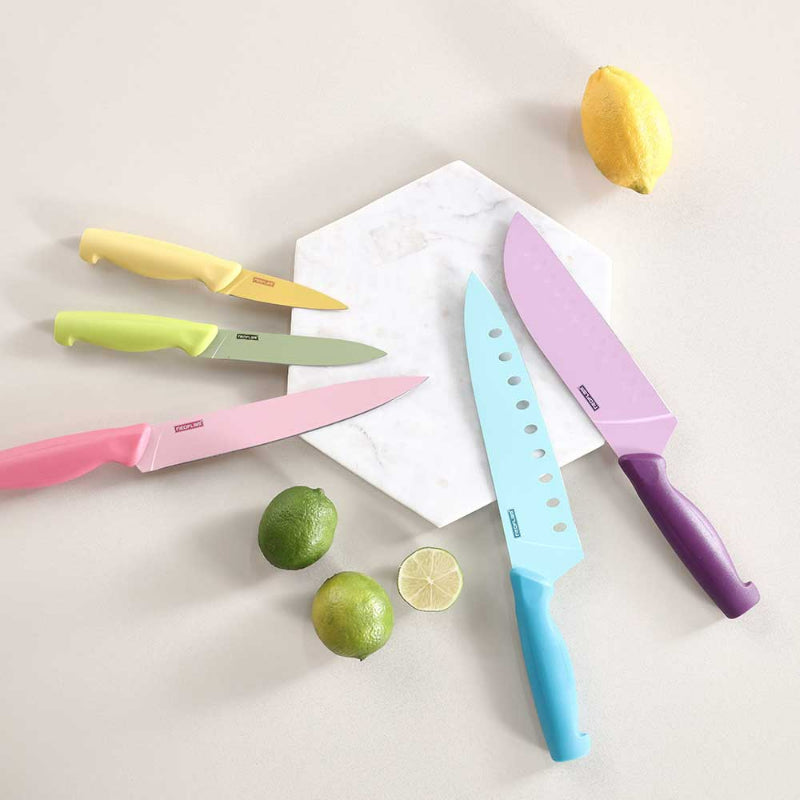 Neoflam - Antibacterial Color Knives Set of 5