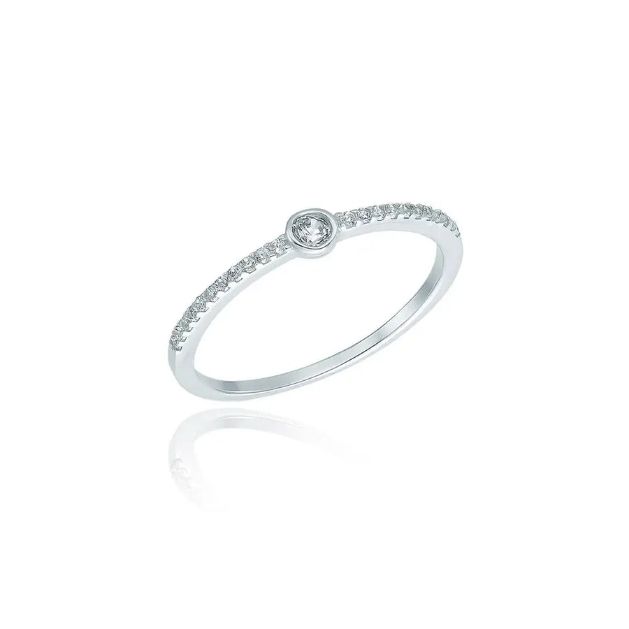OST - Sparkling Ring Silver Ring - OST - Jewelry - Harumio