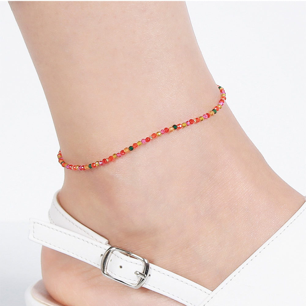 CLUE - Tropical Beads Anklet
