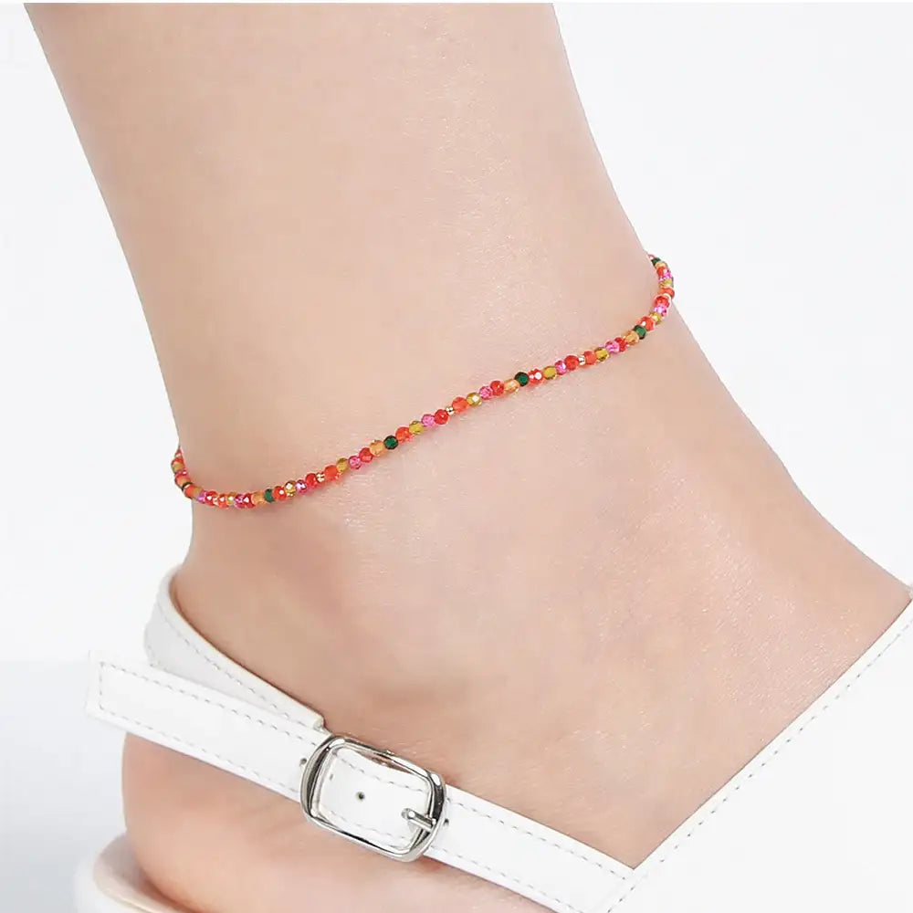 CLUE - Tropical Beads Anklet - CLUE - Jewelry - Harumio