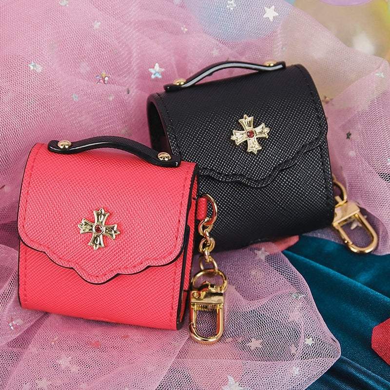 Saint Tail x Clue - Red Mini Bag + AirPods Case Set - CLUE - Bag - Harumio