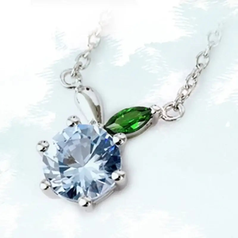 Green Apple Paradise - Silver Necklace - Green Apple Paradise - Jewelry - Harumio